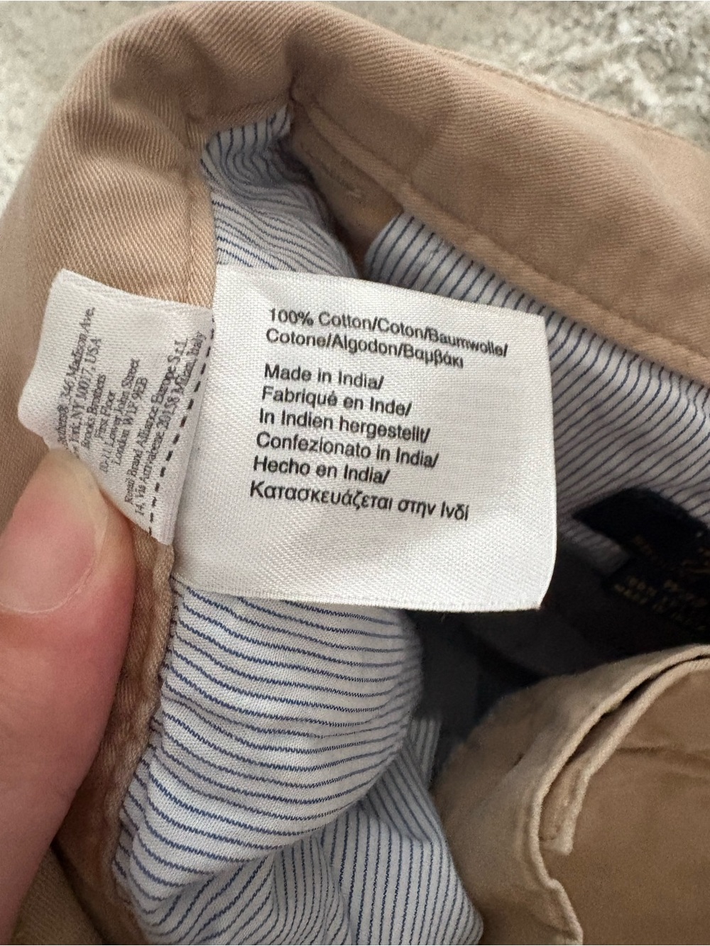 Brooks Brothers Pleated Advantage Chino Shorts Tan Khaki Size 33 - Picture 6 of 9